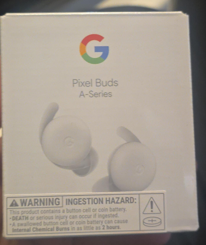Google Pixel Buds A-Series - Clearly White