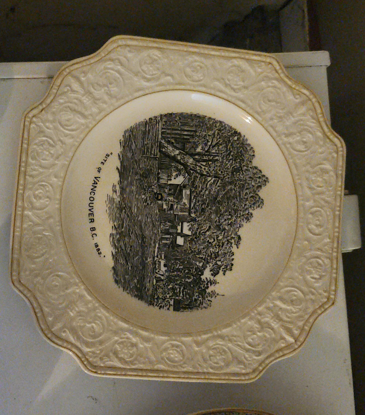 Vancouver B.C. 1886 Decorative Plate image indicator(1)
