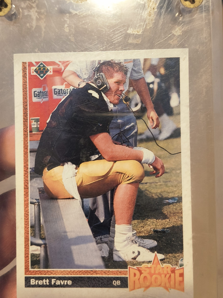 Brett Favre Upper Deck Star Rookie Card