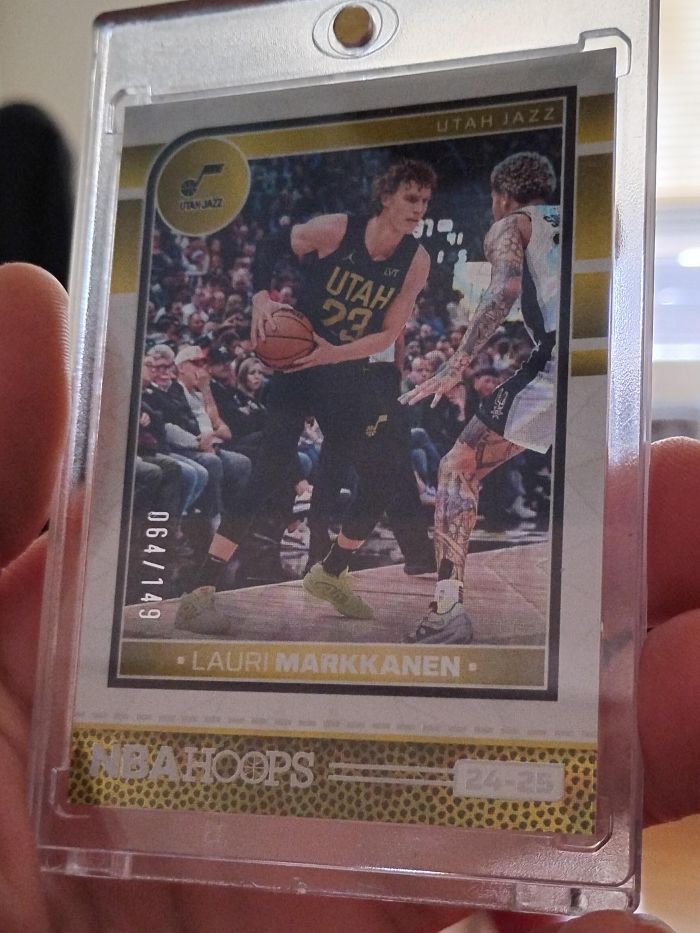 Lauri Markkanen NBA Hoops Trading Card thumbnail