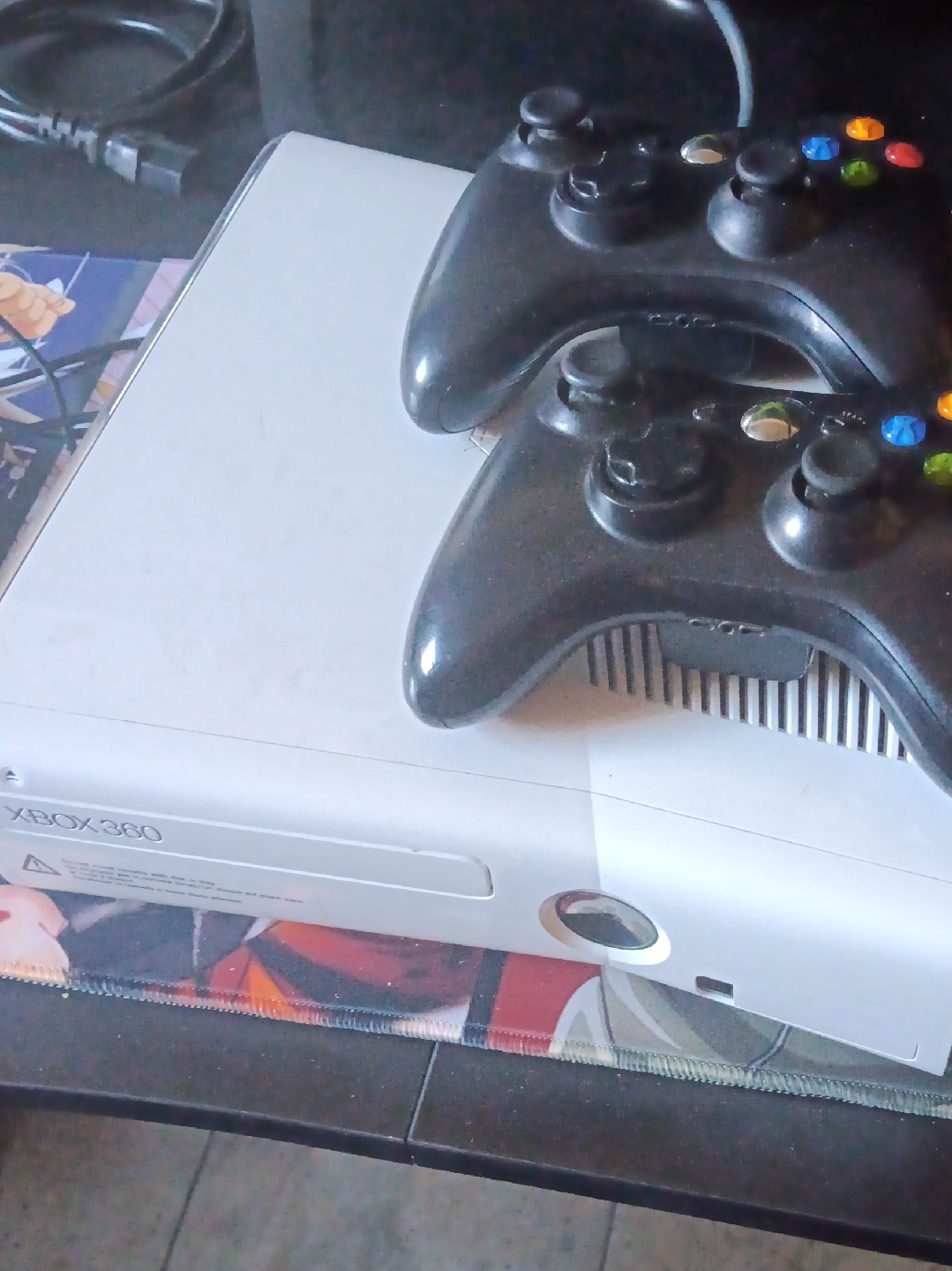 Xbox 360 Console with 2 Controllers
