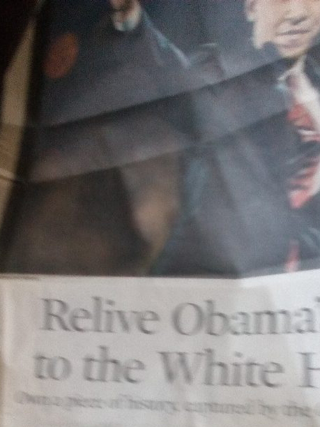 Relive Obama's Journey to the White House Newspaper