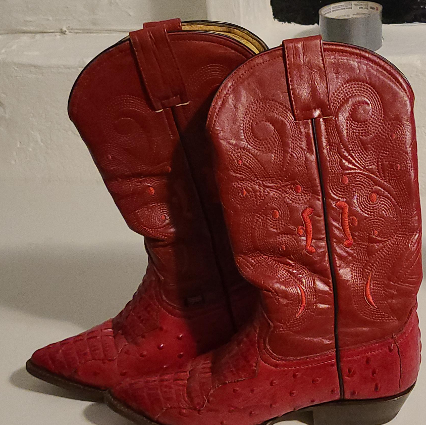 Red Cowboy Boots