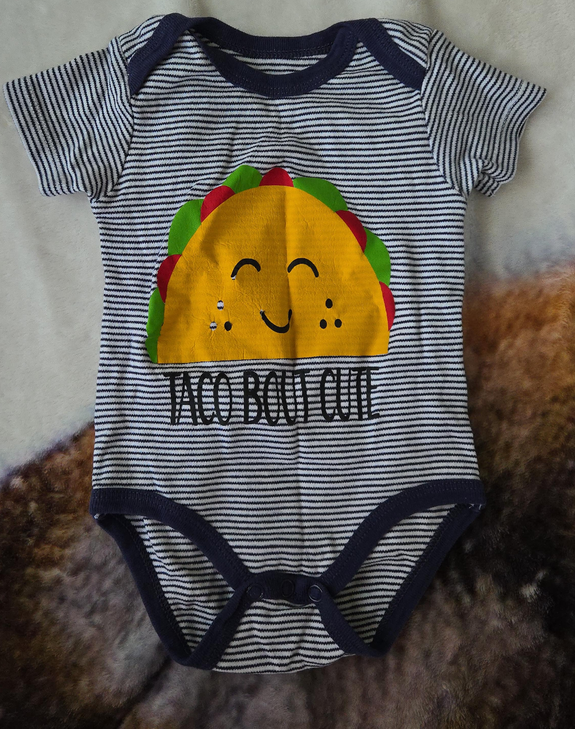 Taco Bout Cute Baby Onesie thumbnail