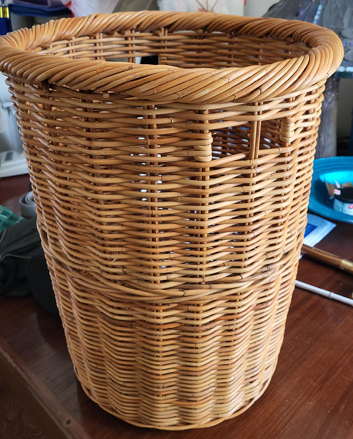 Wicker Laundry Basket