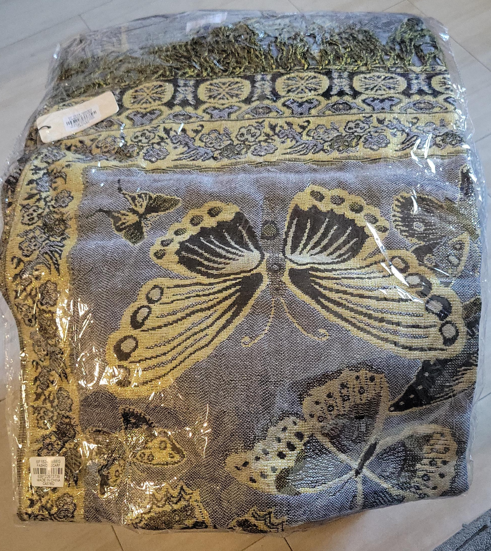 Fashion Scarf - Butterfly Design thumbnail