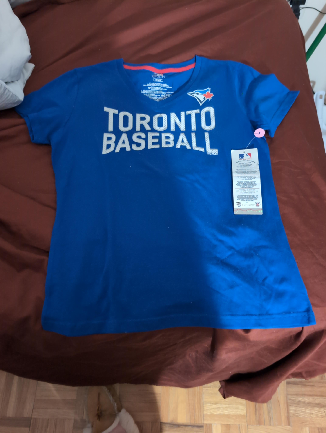 Toronto Blue Jays Baseball T-Shirt - Size M thumbnail
