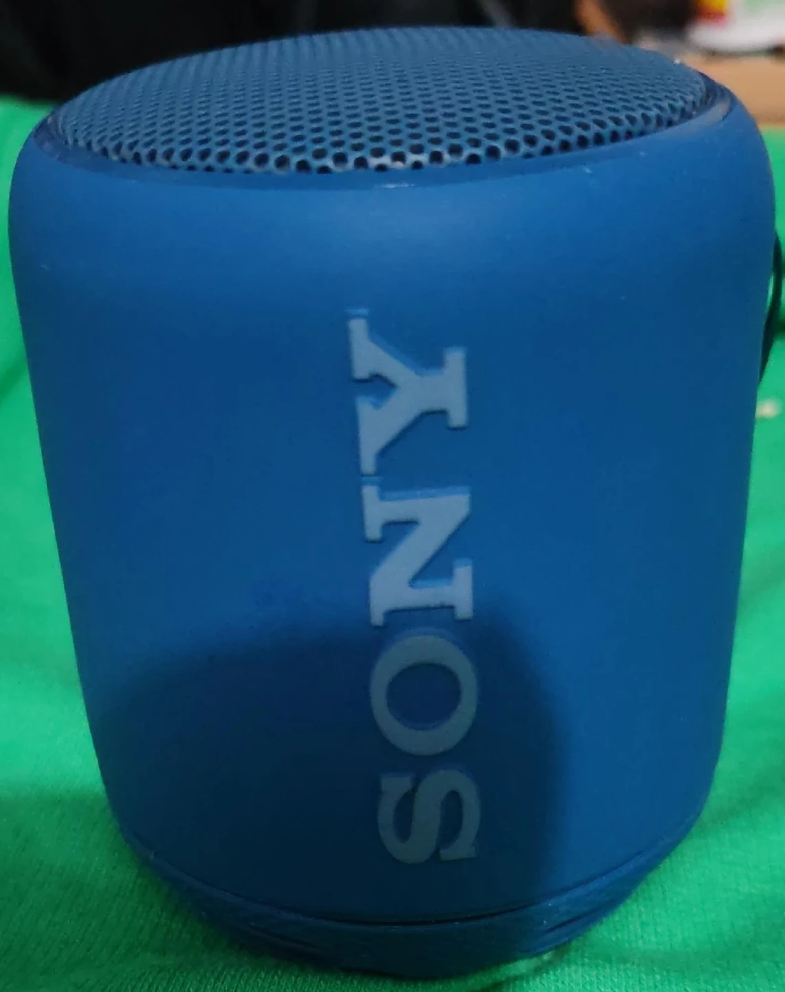 Sony Blue Portable Bluetooth Speaker thumbnail