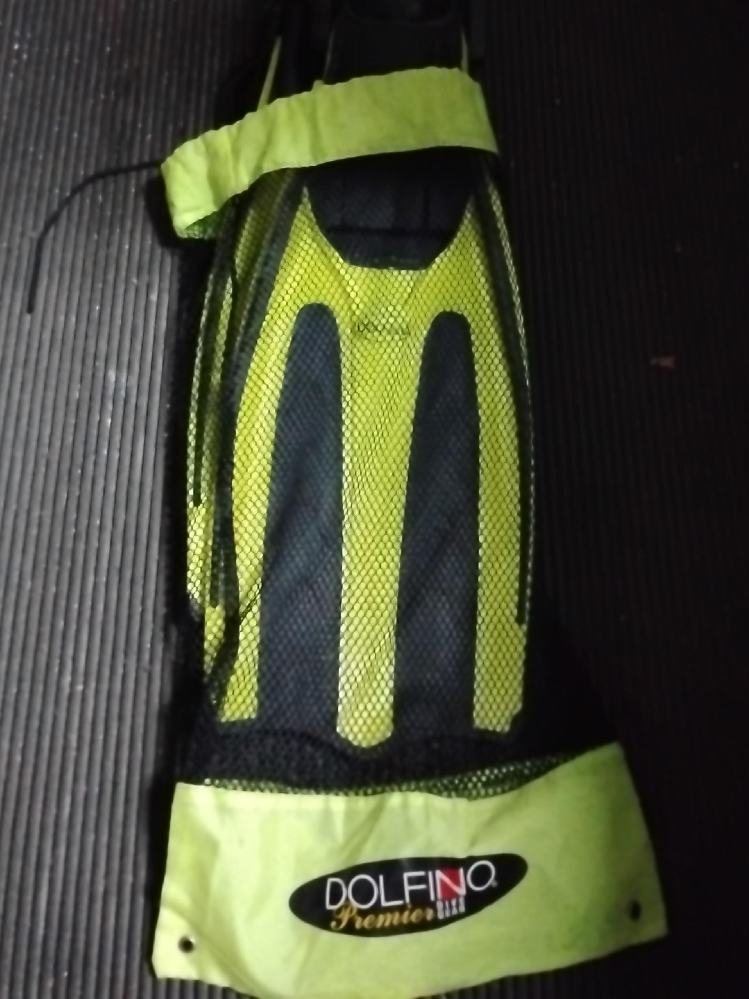 Dolfino Premier Gear Swim Fins Bag - Yellow/Black thumbnail