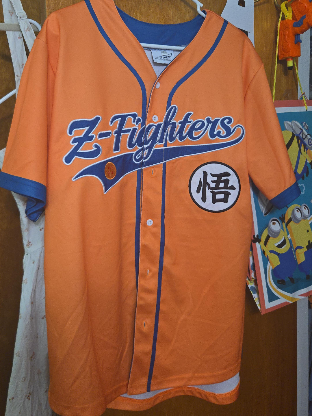 Shonen Threads Z-Fighters Goku Baseball Jersey - Size L image indicator(1)