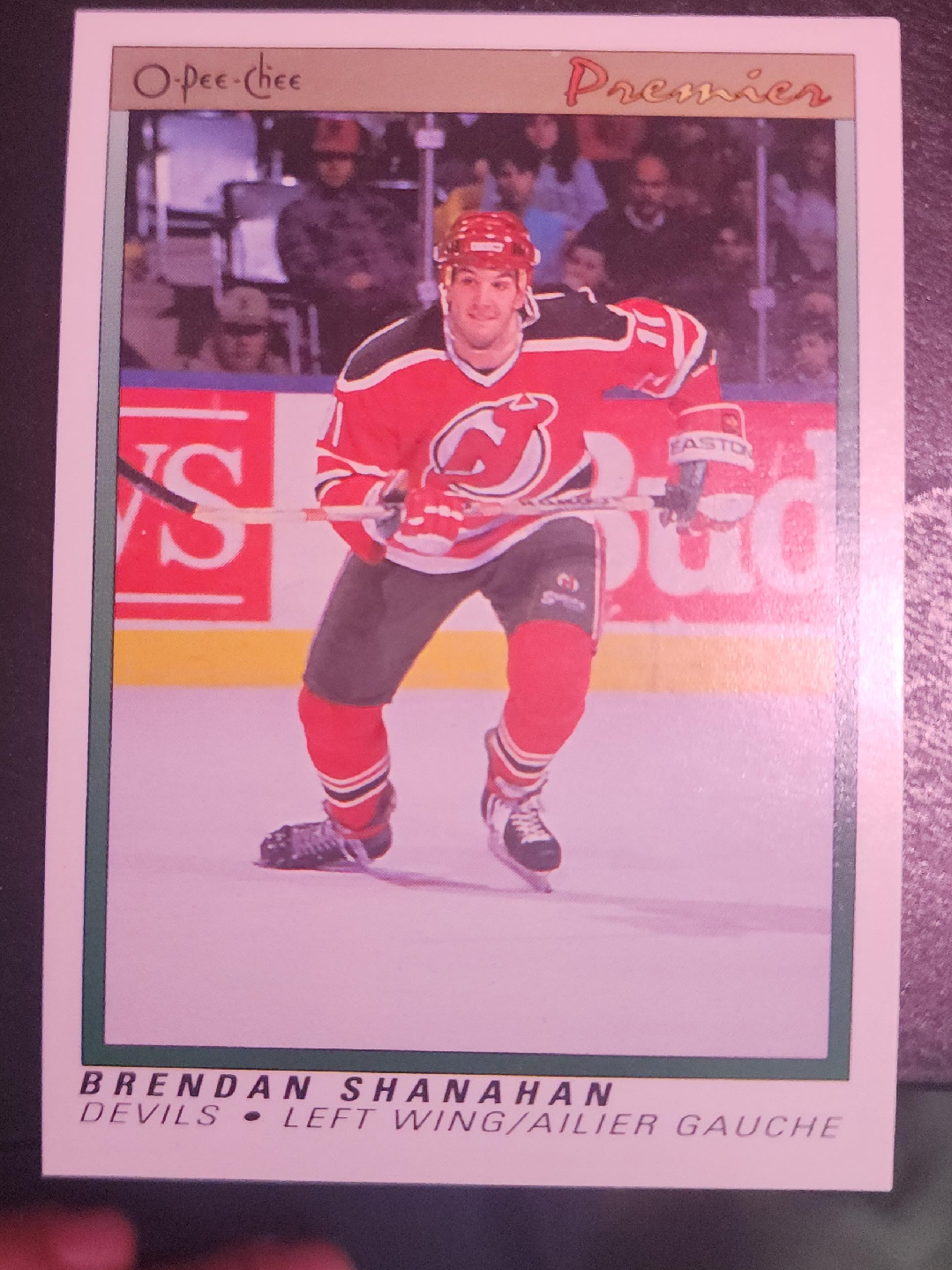 Brendan Shanahan O-Pee-Chee Premier Hockey Card thumbnail