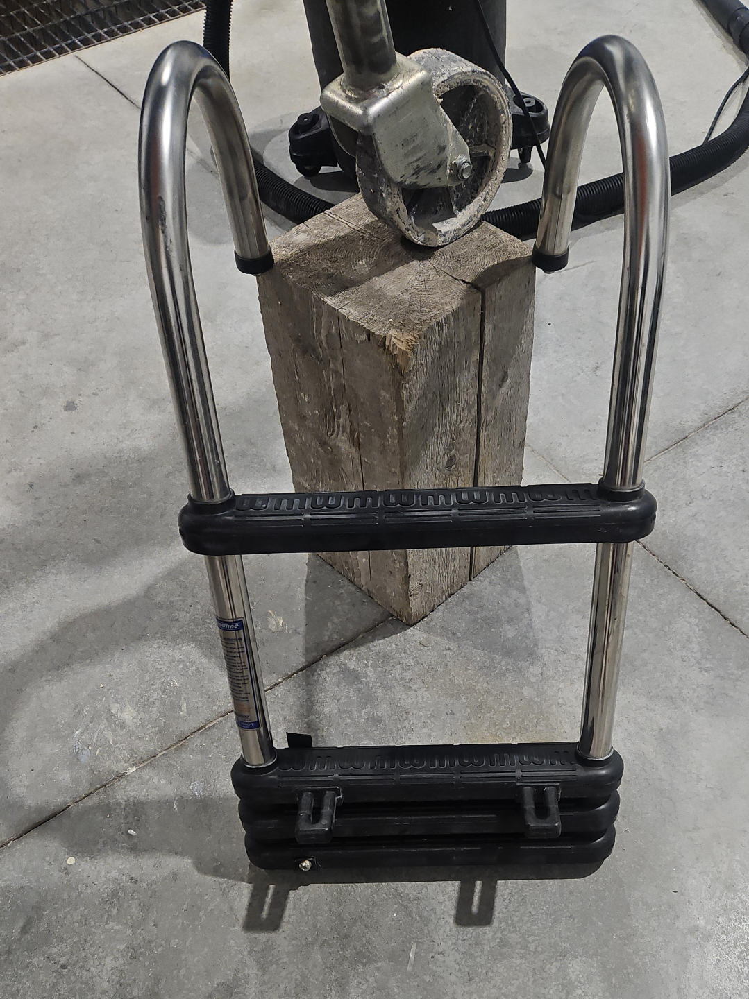 Stainless Steel Folding Boat Ladder thumbnail