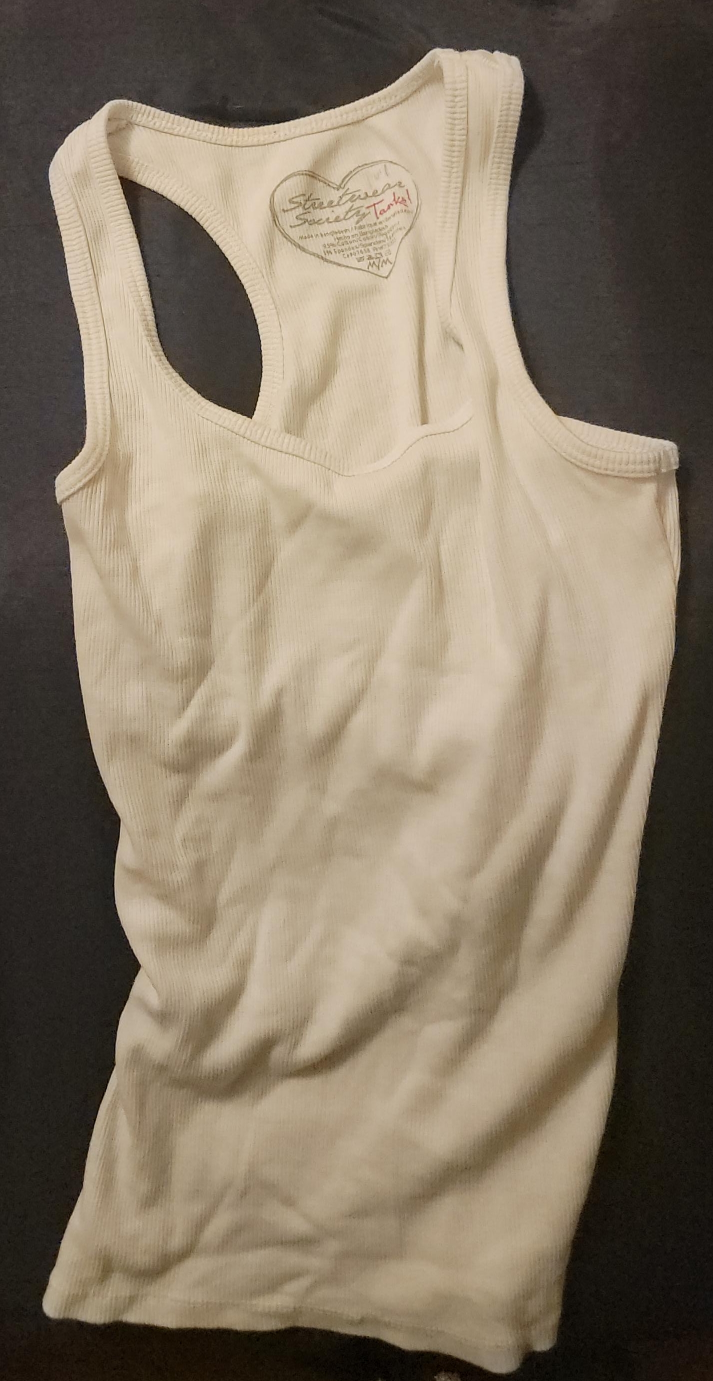 Streetwear Society Tanks! Cream Tank Top M/M thumbnail