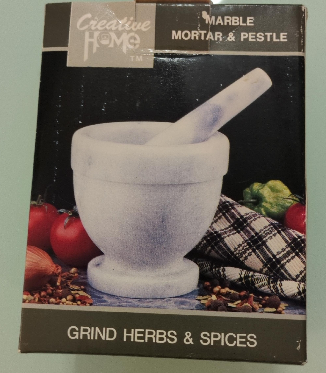 Creative Home Marble Mortar & Pestle thumbnail