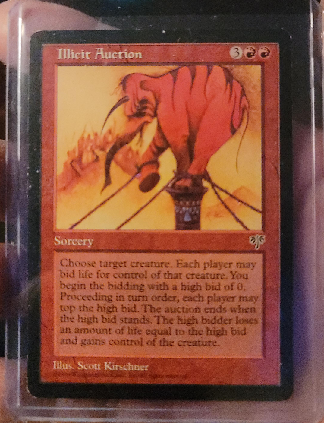 Illicit Auction Magic The Gathering Card thumbnail
