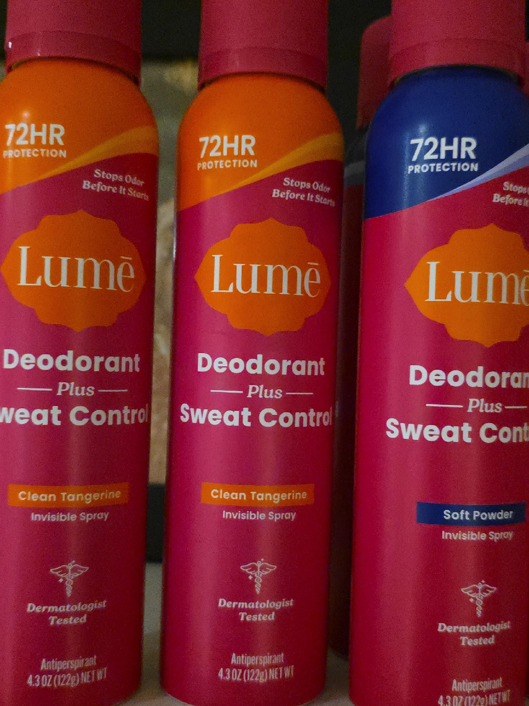 Lume Deodorant Plus Sweat Control 4.3 oz