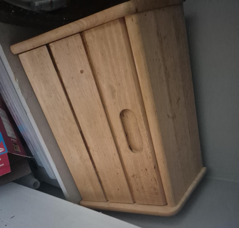 Wooden Bread Box