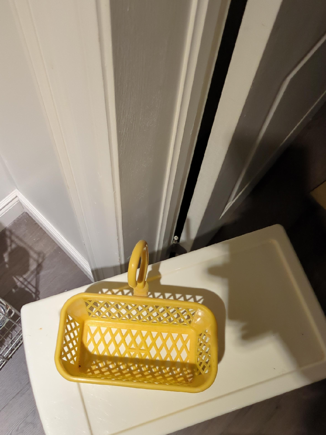 Yellow Plastic Basket thumbnail