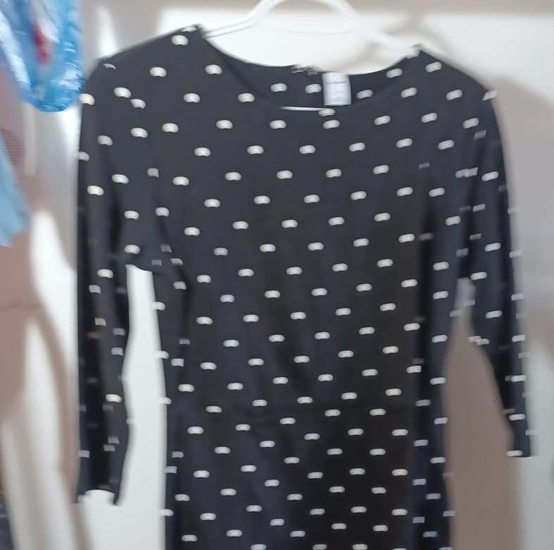 Old Navy Black Polka Dot Dress