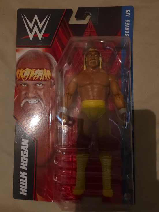 WWE Hulk Hogan Action Figure Series 139 thumbnail