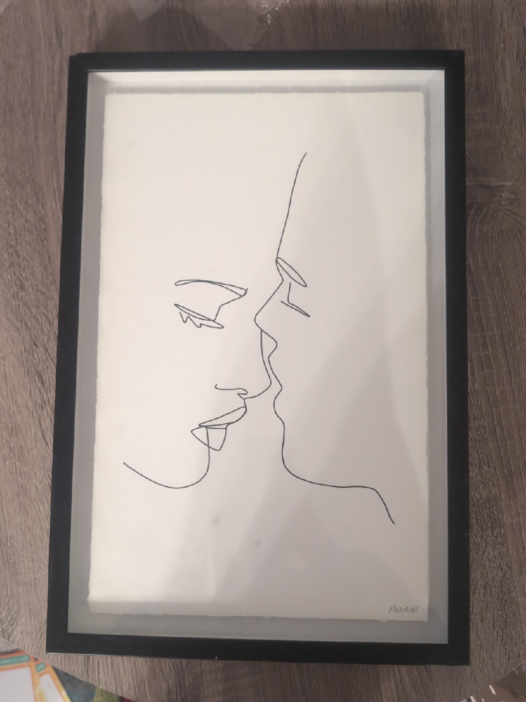 Marmont Framed Line Art