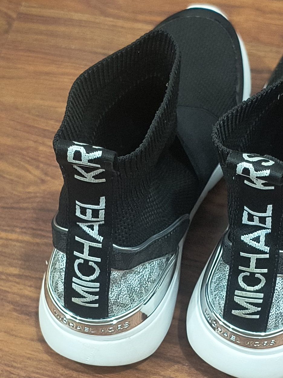 Michael Kors Black Slip-On Sneakers