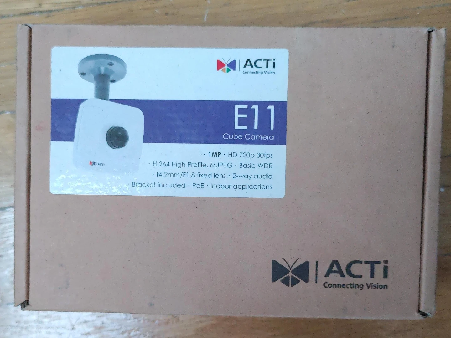 ACTi E11 Cube Camera - New in Box