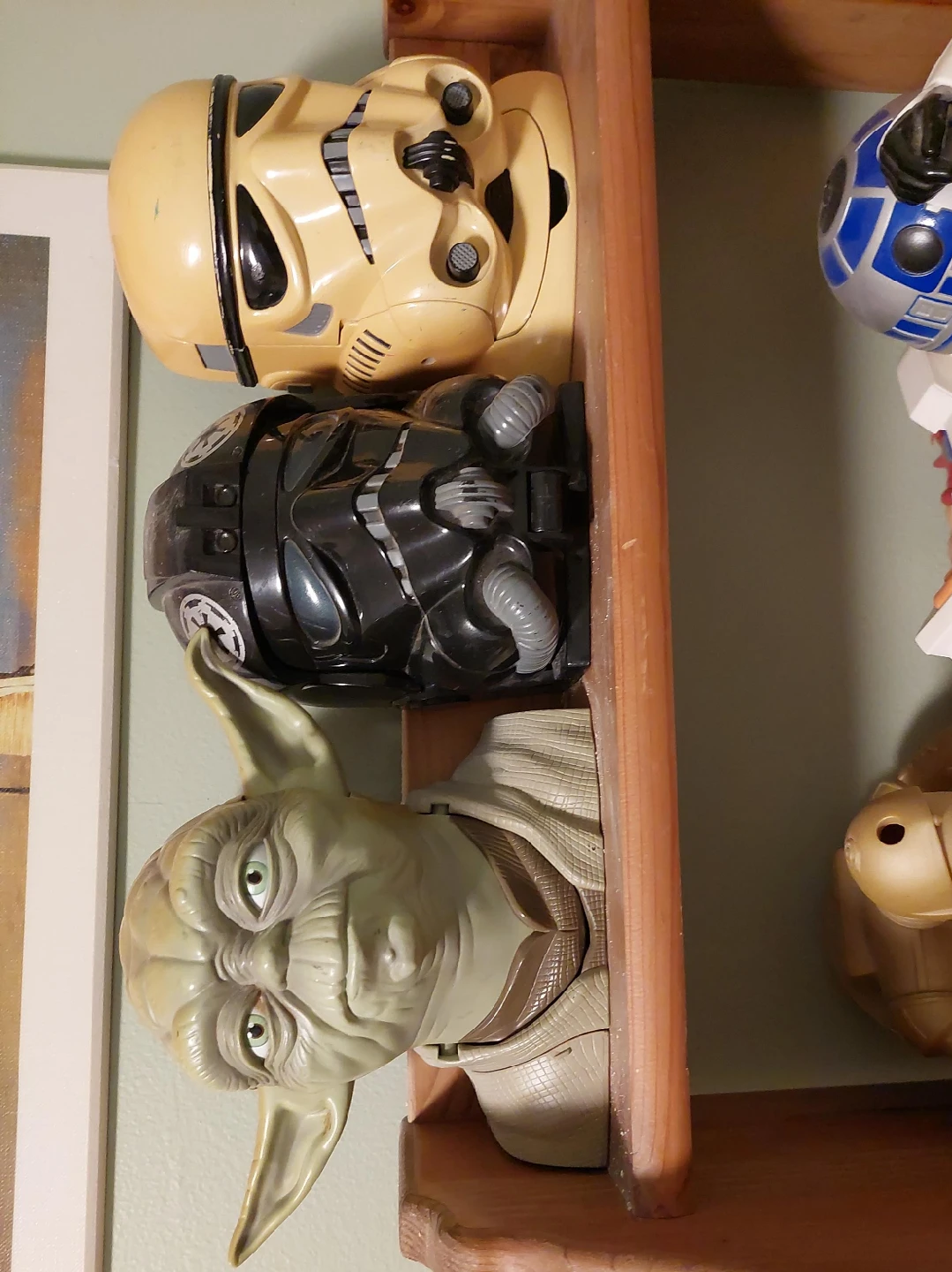 Star Wars Character Head Storage Containers