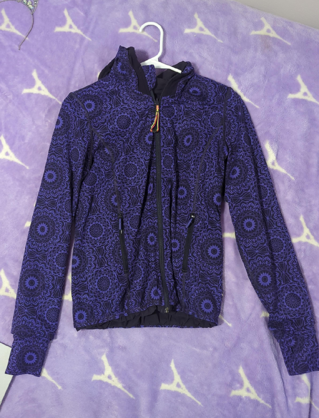 Purple Patterned Jacket thumbnail