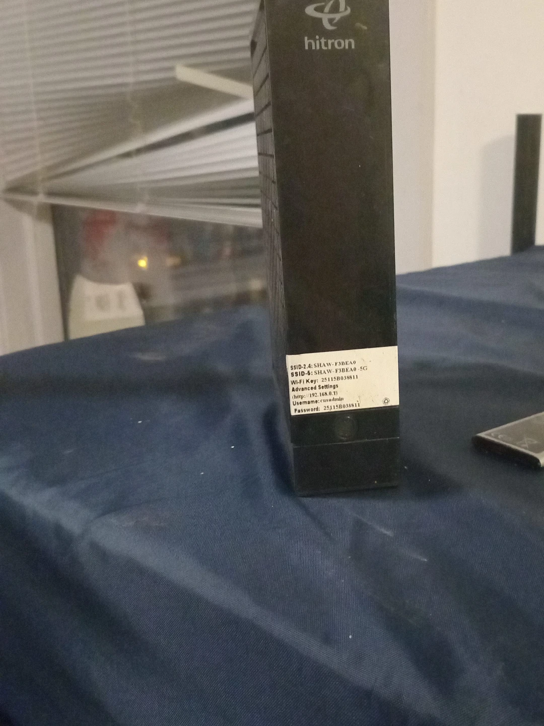 Hitron Shaw FIBRE+ 5G Modem