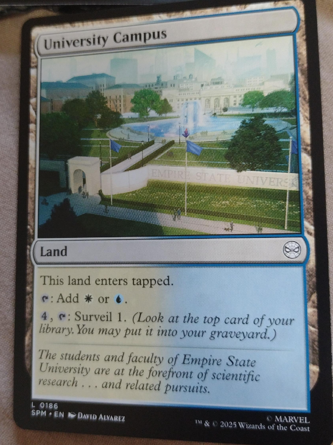 Magic The Gathering 'University Campus' Card thumbnail