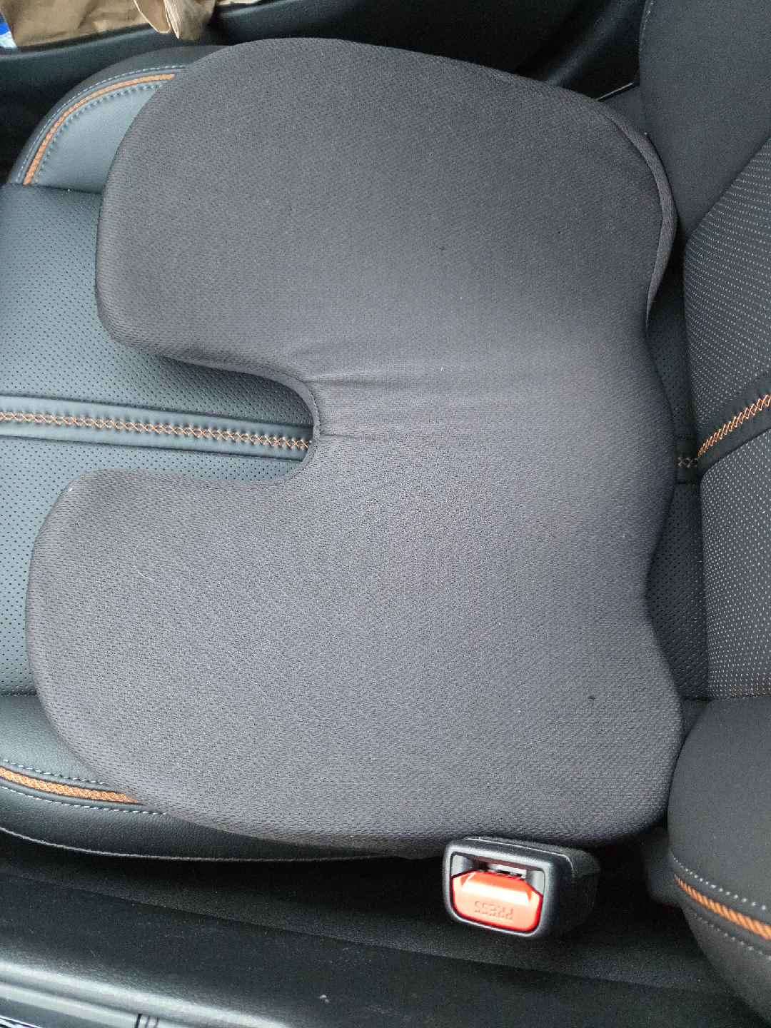 Memory Foam Seat Cushion - Black image indicator(1)