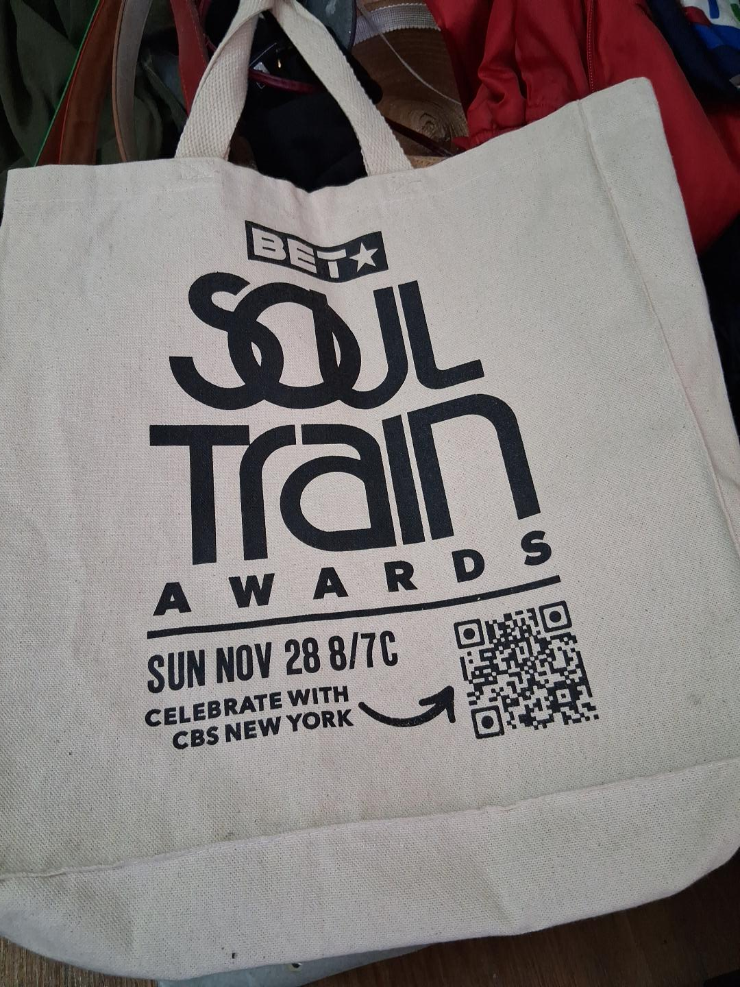 BET Soul Train Awards Tote Bag thumbnail