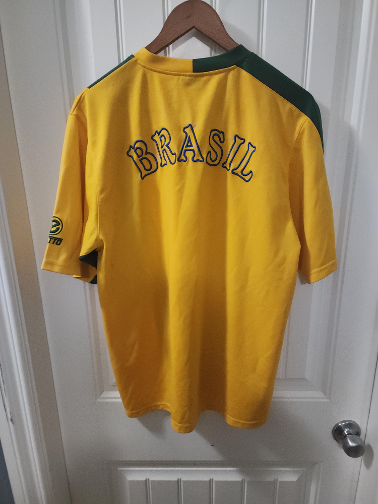 Brasil Soccer Jersey - Yellow & Green image indicator(1)