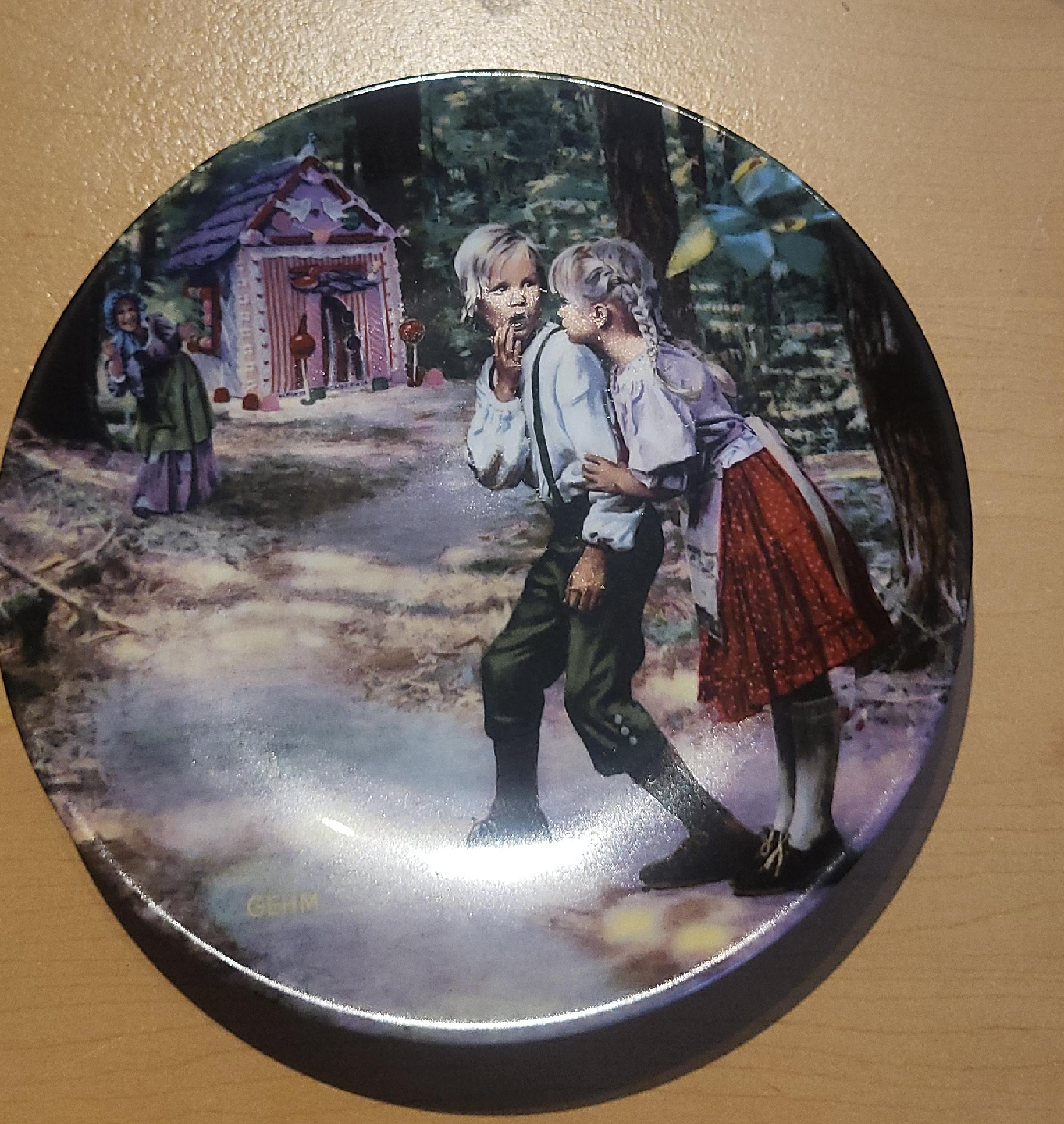Collectible GEHM Plate: Hansel and Gretel thumbnail