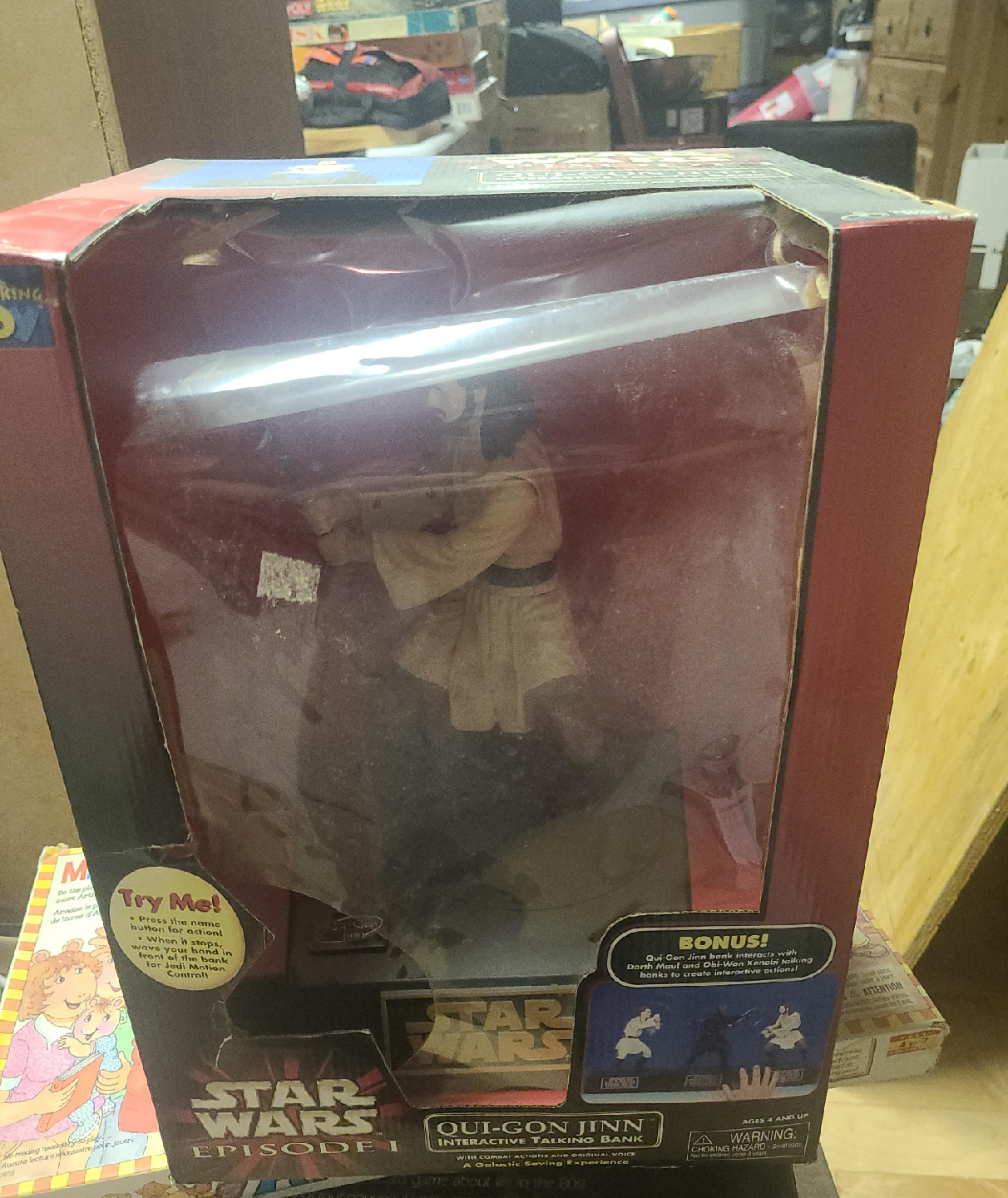 Star Wars Qui-Gon Jinn Interactive Talking Bank