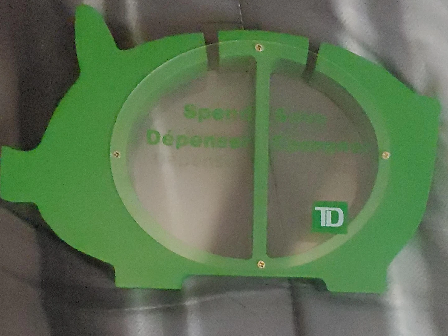 TD Spend & Save Piggy Bank