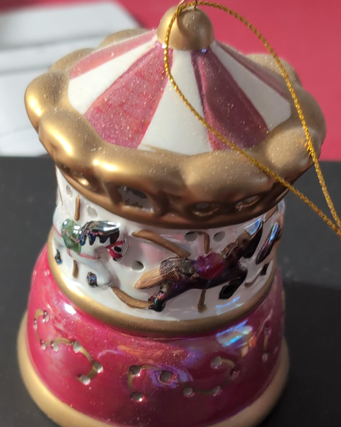 Carousel Ornament with Lights thumbnail