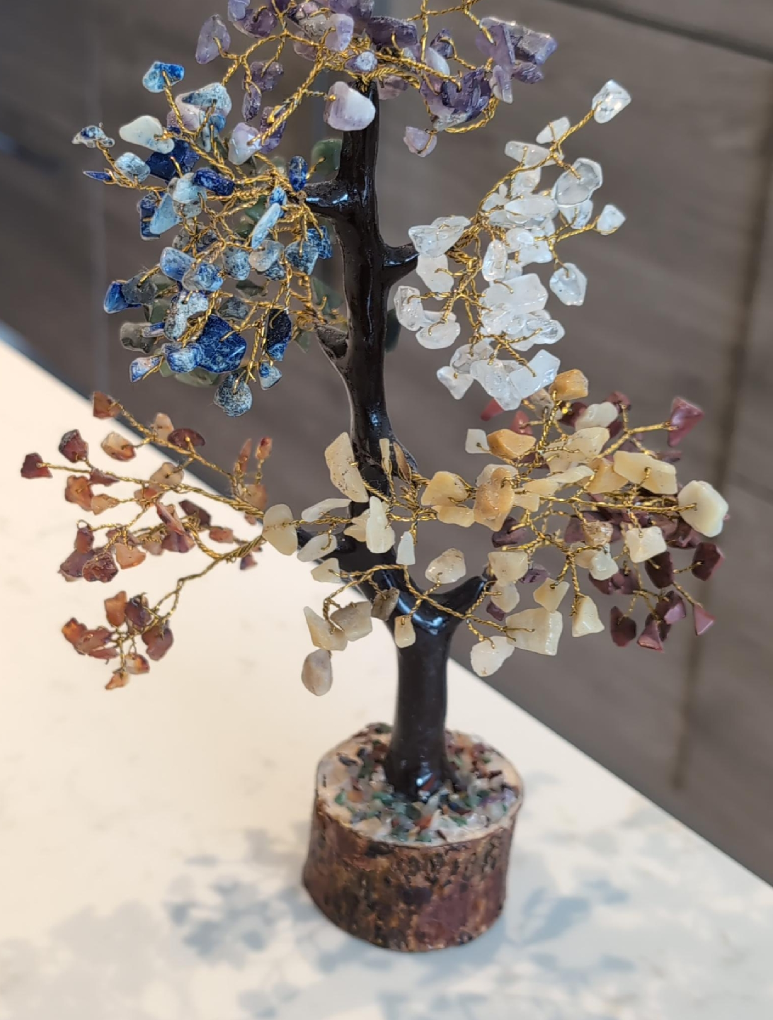 Crystal Gemstone Tree Ornament image indicator(2)