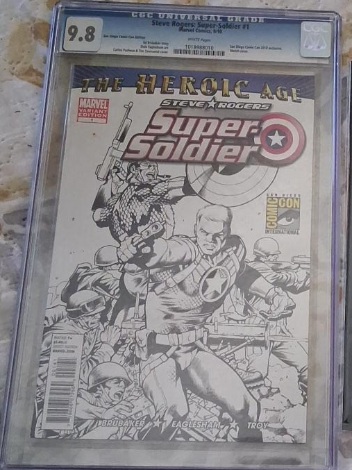Steve Rogers: Super-Soldier #1 CGC 9.8 thumbnail