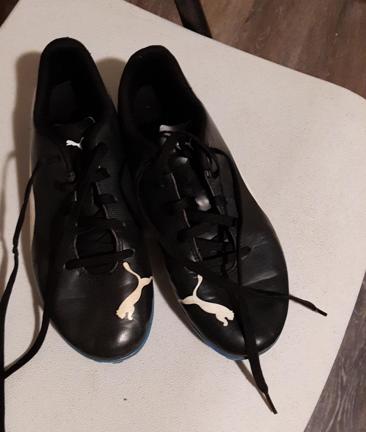 Puma Black Soccer Shoes thumbnail