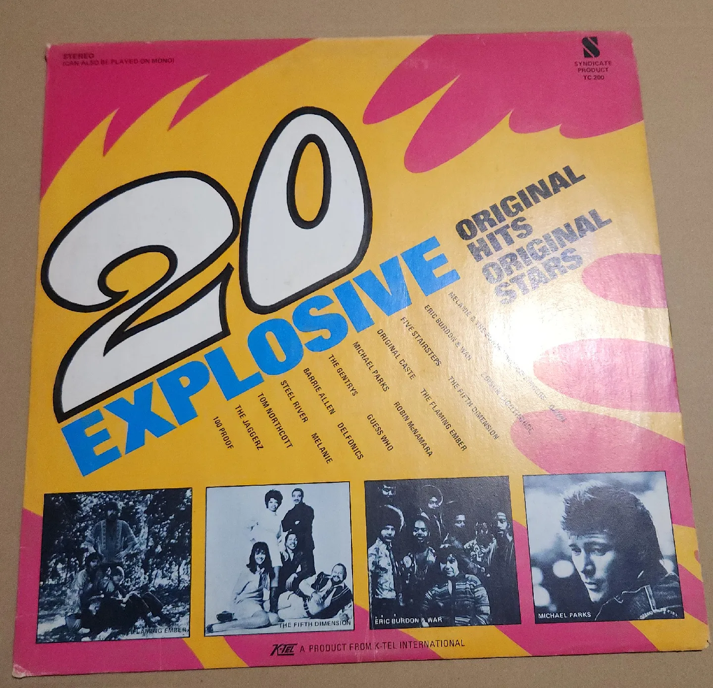 20 Explosive Original Hits LP