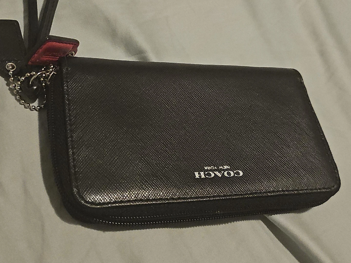 Coach Black Wristlet Wallet image indicator(1)