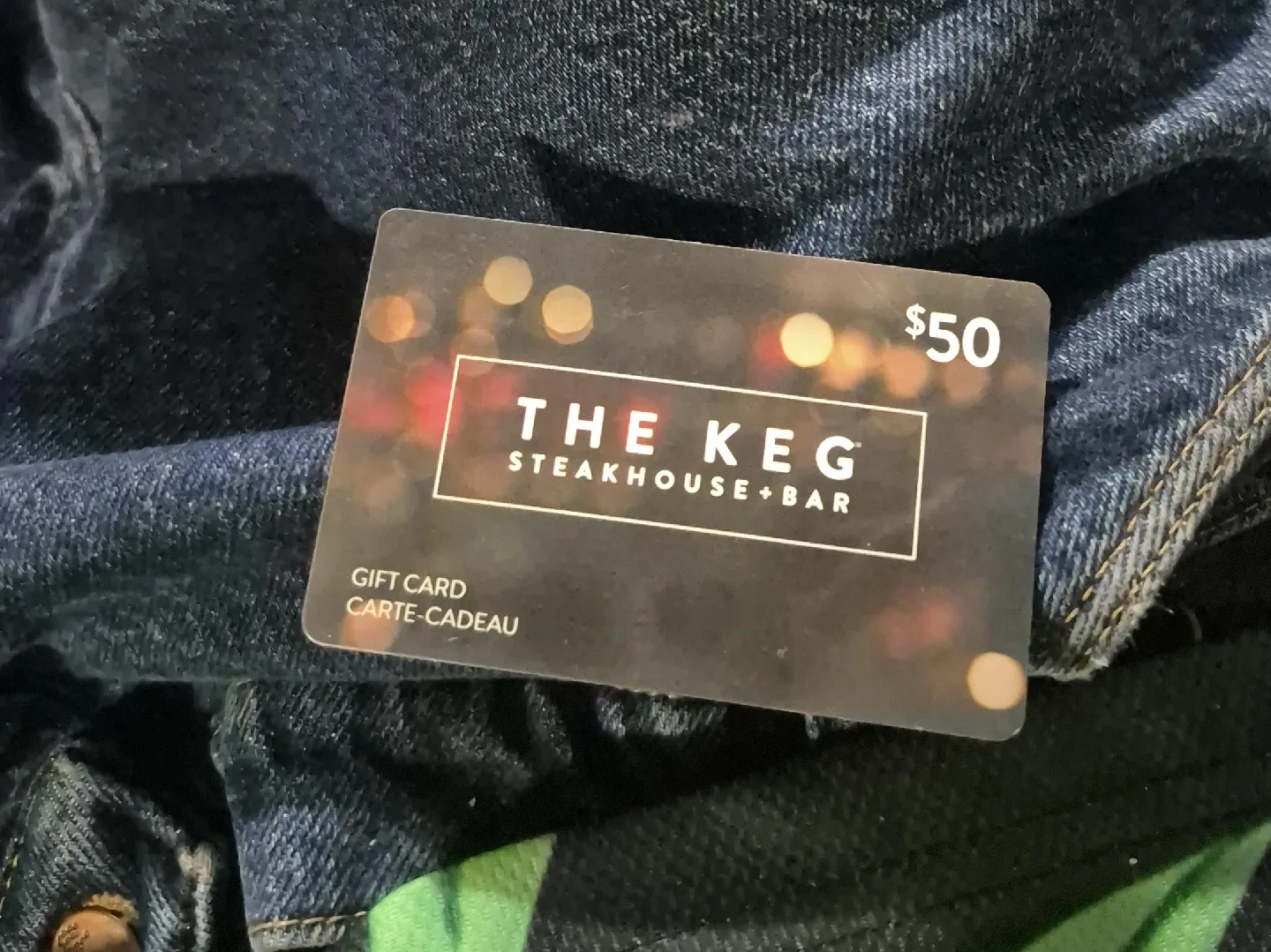 The Keg $50 Giftcard