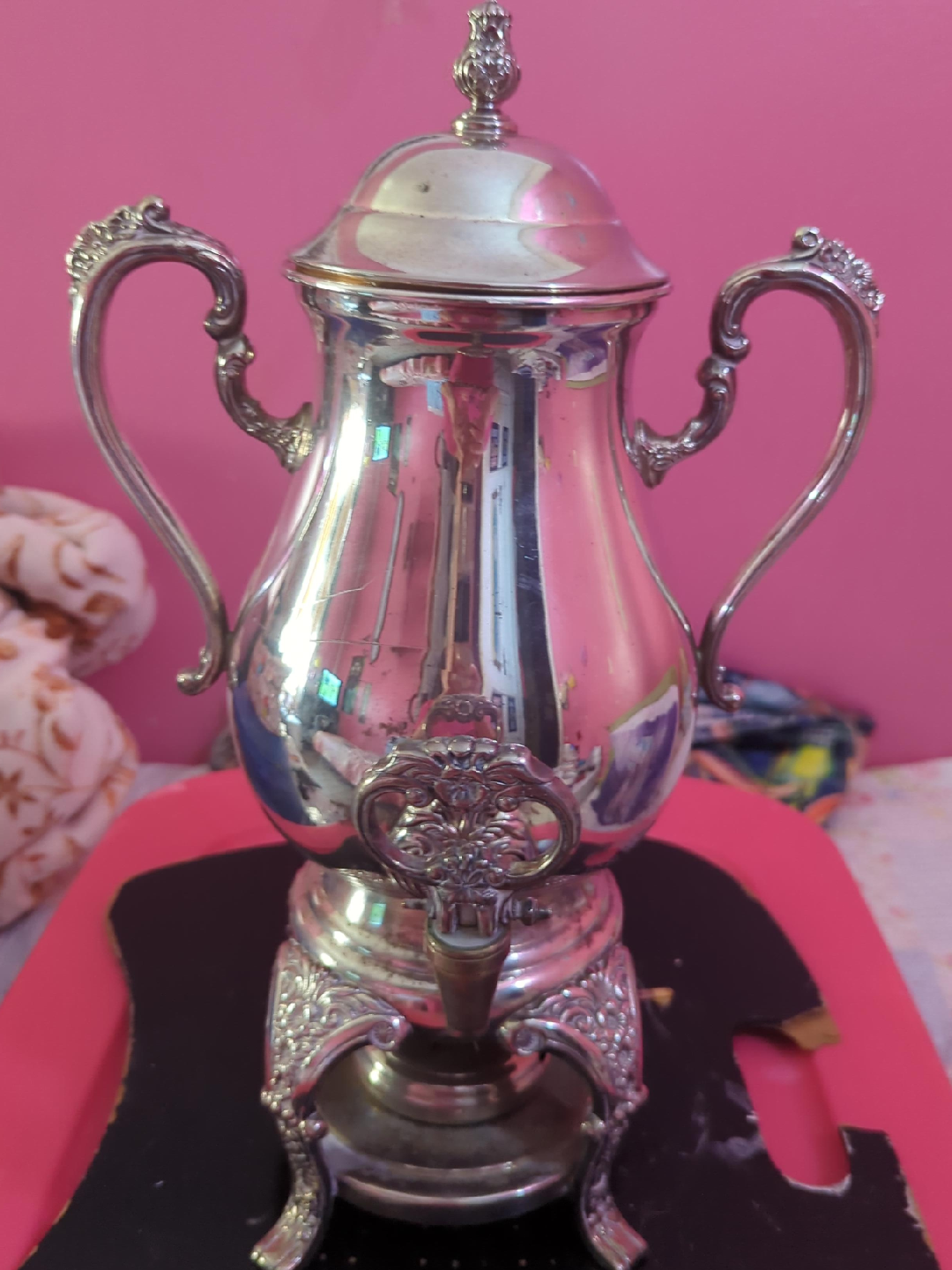 Vintage Silver Plated Tea Pot thumbnail