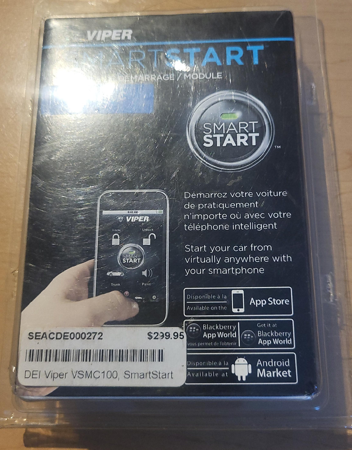 Viper VSM100 SmartStart Car Starter thumbnail
