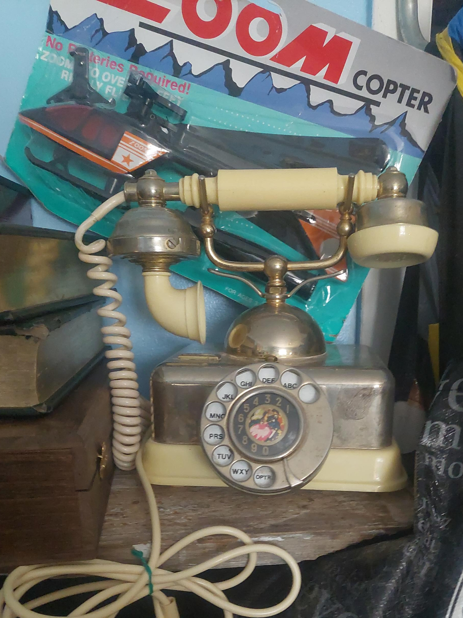 Vintage Rotary Dial Telephone
