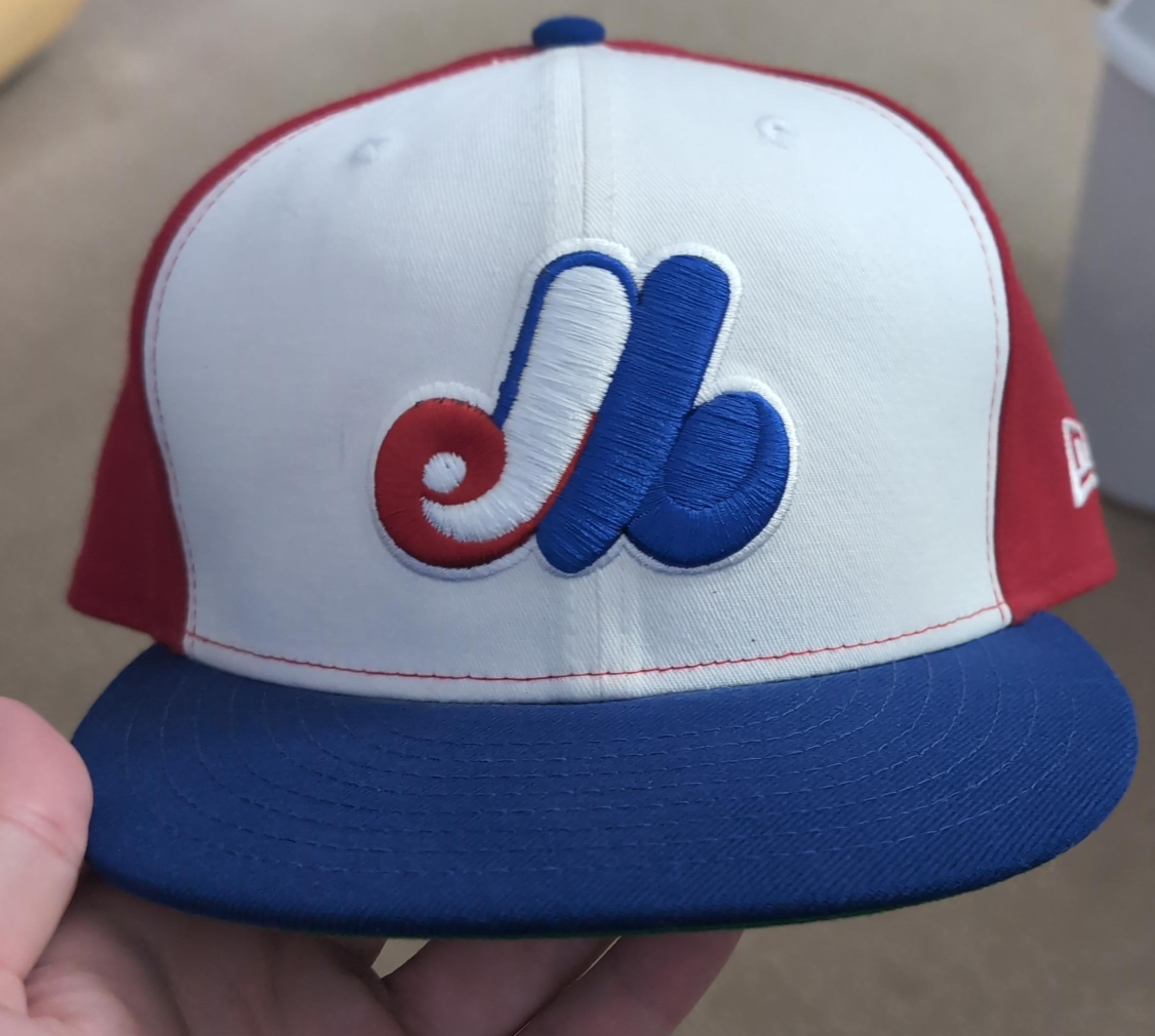 Montreal Expos New Era Fitted Hat 7 3/8