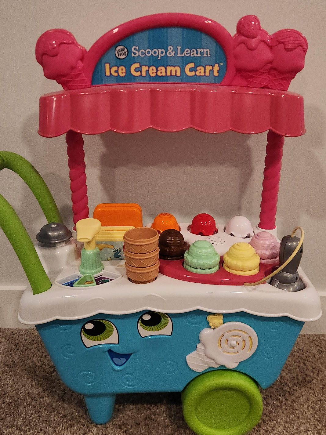 LeapFrog Scoop & Learn Ice Cream Cart