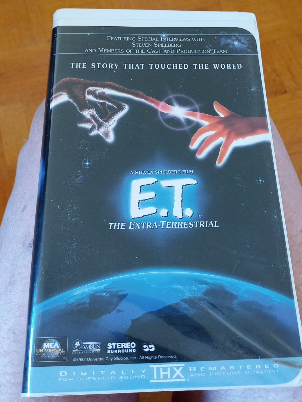 E.T. The Extra-Terrestrial VHS Tape thumbnail